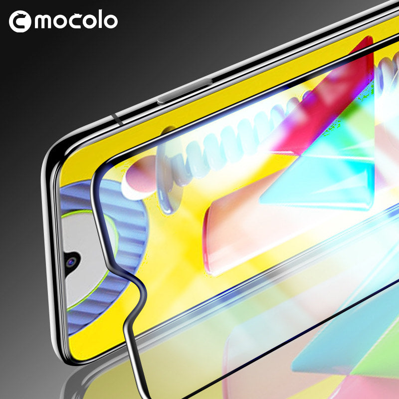 MOCOLO Silk Print HD Tempered Glass Full Glue Full Coverage Screen Film for Samsung Galaxy A20 A30 A50 M30 M30s A30s M31 M21 MOCOLO Silk Print HD Tempered Glass Full Glue Full Coverage Screen Film for Samsung Galaxy A20 A30 A50 M30 M30s A30s M31 M21